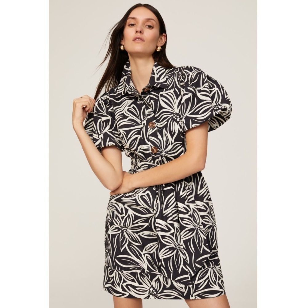Toccin Tina Shirt Dress Size 8 Retail $445